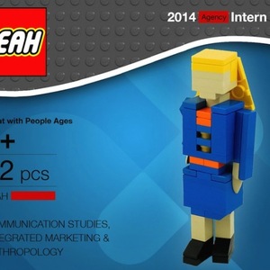 Northwestern University Student Makes LEGO Version of Resume