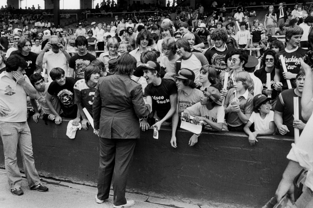 A Look Back At Disco Demolition Night