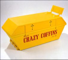 crazy coffin