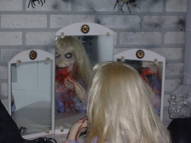 barbie haunted house