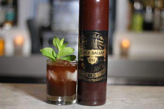 The MÄrtiÅÅ¡ Day Cocktail made with Riga Black Balsam