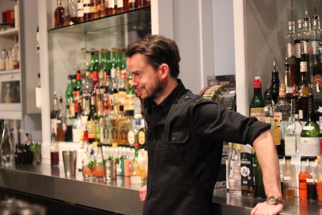 Our class was led by Violet Hour lead mixologist Robby Haynes.