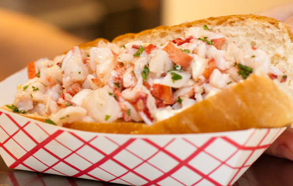 Maine Lobster Roll with celery mayo.