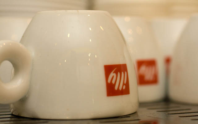 Before you leave, grab a cup of Illy coffee.  Goes great with cream puffs.
