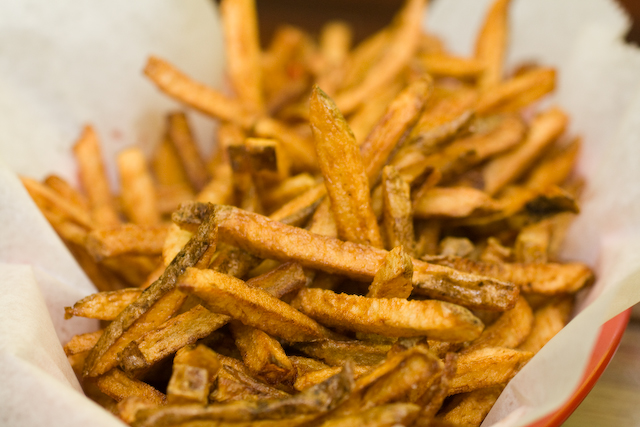 We don\'t pass up truffle fries.
