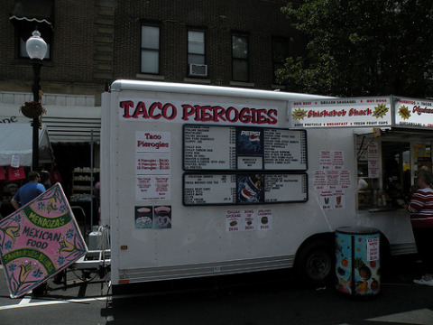 The taco pierogi truck