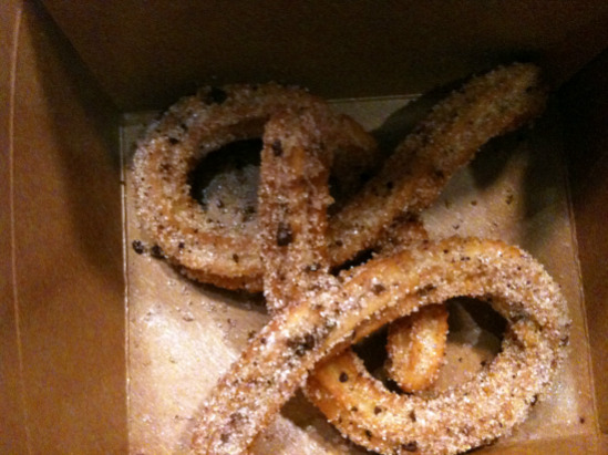 XOCO\'s churros, easily the best in the city.