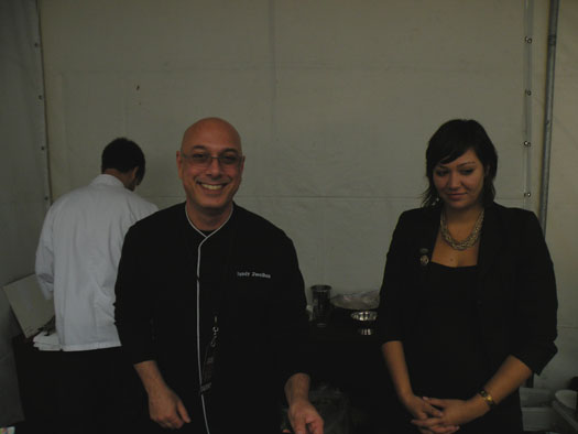 Province\'s Randy Zweiban smiles for the camera at Chicago Gourmet.