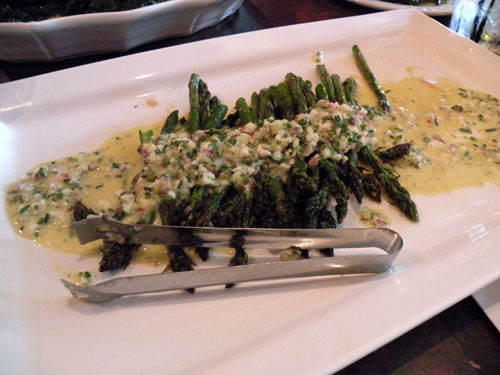 Asparagus from the Tuesday night dinner.