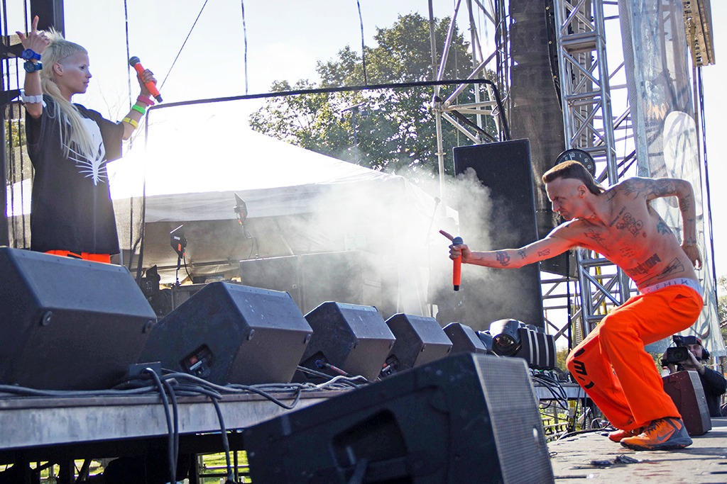Die Antwoord. Photo by Jessica Mlinaric.