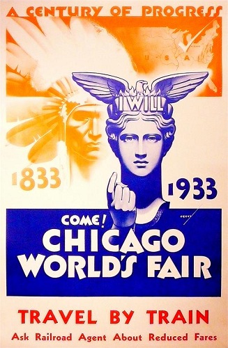 Poster for 1933\'s Chicago World\'s Fair