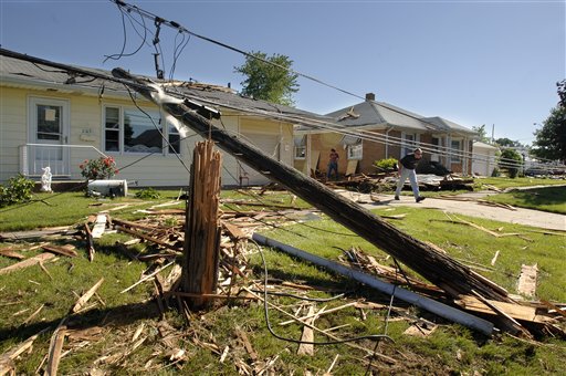 Damage in Elmwood, IL