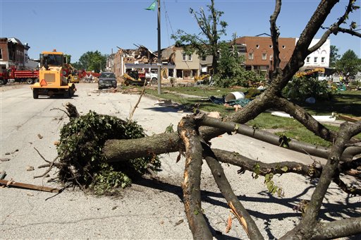 Damage in Elmwood, IL