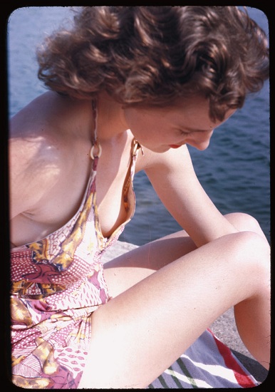 Jean Neil, swimming girl, September 1946
