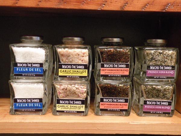 A variety of flavored salts from Earth to shaker will be among the products City Provisions will stock in the deli.