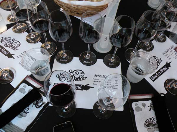 The first round of tasting with Mollydooker\'s budget-priced wines.