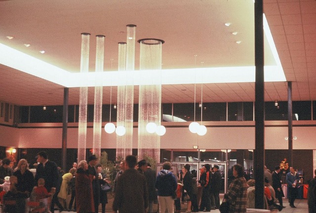 Inside Dixie Square Mall, 1968.