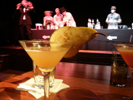 One of the winning Pear Cocktails