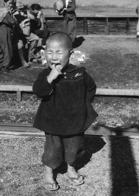 The face of Japan in mid-August 1945 after five years of war is exactly what it is five days after the new earthquake and tsunami.