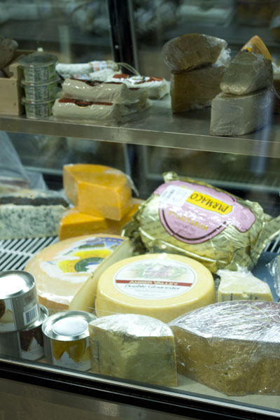 Quality meats and cheeses are the cornerstones of Artisan Cellar\'s sandwiches.