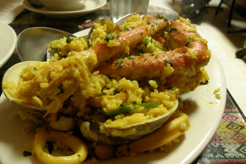 Arroz con Mariscos/Seafood Paella