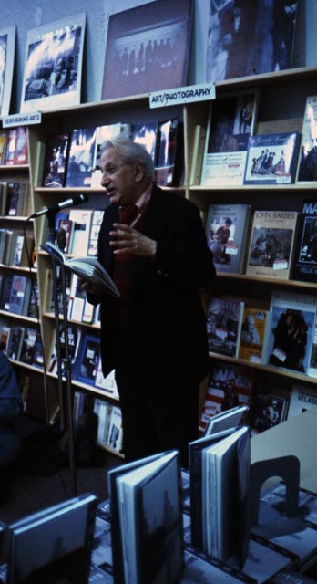 Studs at a book signing in the Winnetka \"Book Stall\" shop of  Roberta Rubin,  1999.