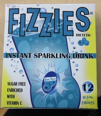 Fizzies hasn\'t released the hot chocolate flavor yet, so we couldn\'t photograph it.  Their other new flavor (hot apple cider) isn\'t bad.