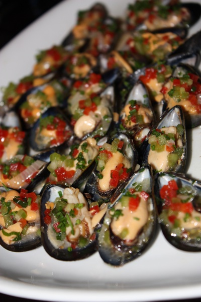 Chilled Spanish-Style Mussels.