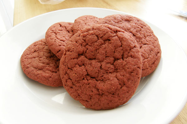 Red Velvet Crunch Cookie