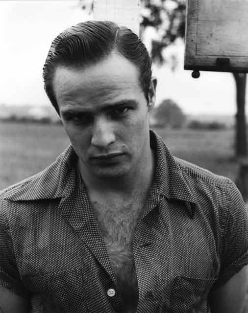 When we were both around 26 I photographed Marlon Brando for \<i\>Life\<\/i\> at his parents\' farm in Libertyville. We threw rocks at insulators high on power poles and discussed whether women put out for men they really liked or who could do something for their careers. The problem rarely came up for me in real life, but alas, the question flummoxed Marlon completely.