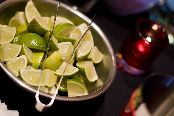 ...So are fresh limes...