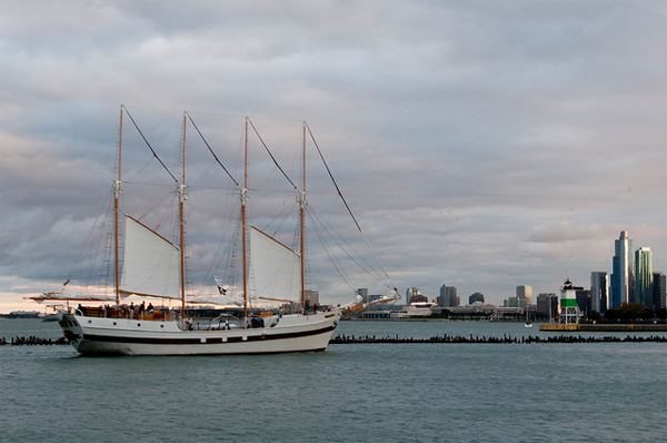 The Tall Ship \"Windy\" Returns Home