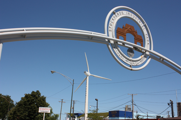 Testa\'s facility sits in the Stockyards Industrial Park---clean energy in a historically dirty spot