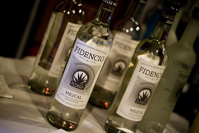 Fidencio Mezcal, which comes in both roasted and unroasted styles - the latter being less smoky and a purer expression of agave flavor.