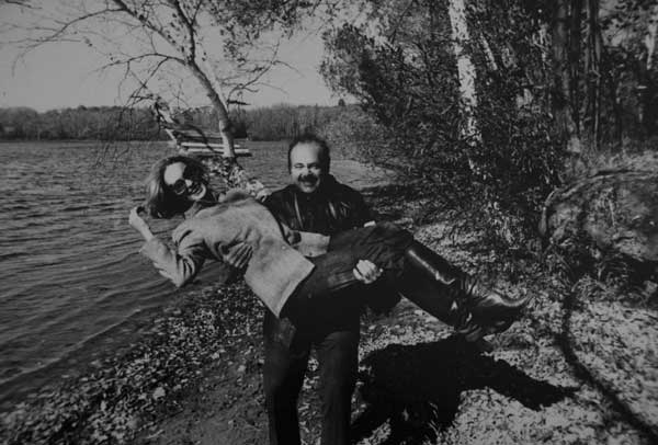 Jessica Lange had a secret hideaway on a Minnesota lake. For my camera wielded by her best girlfriend, she re-enacted what being kidnapped by a midget King Kong would be like. Photo by Art Shay\r\n\r\n
