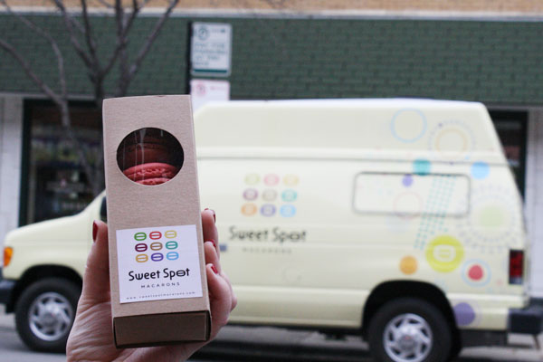 The Brightly Colored Sweet Spot Macarons Truck