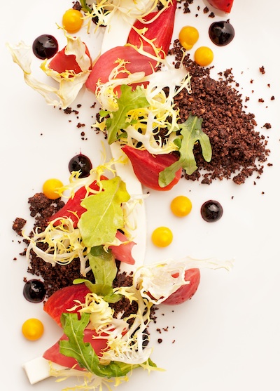 The beet salad.  (Photo by Anthony Tahlier)