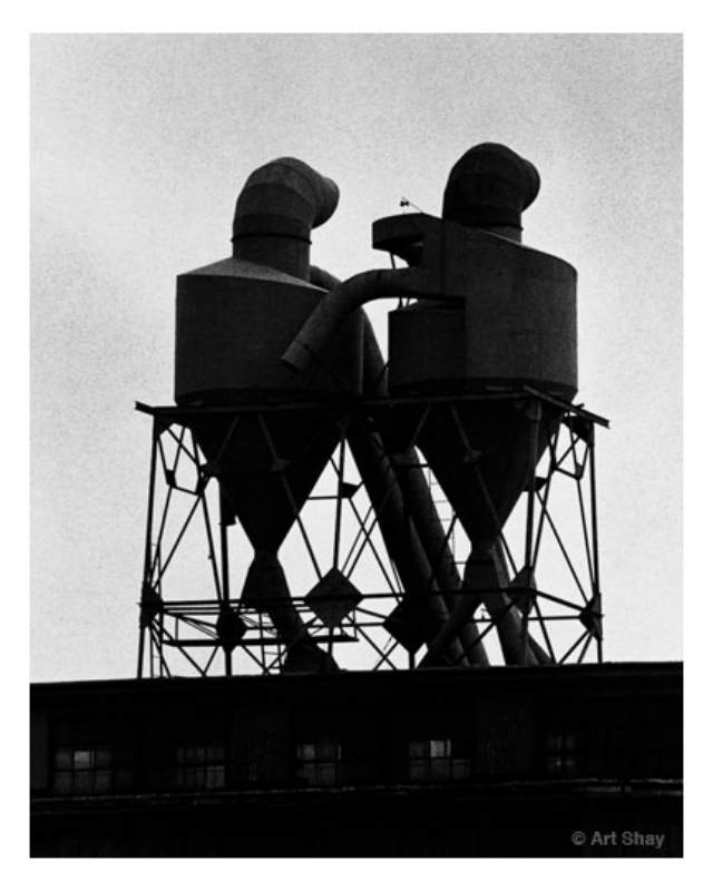 One of my favorite couples is Shirley and Russell Ventilator, condemned to watch the follies of Chicago affectionately together from their airy  rooftop perch near North Avenue.