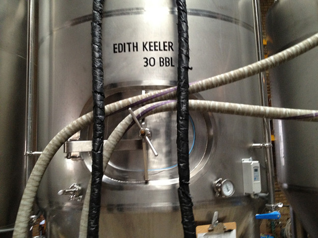 The Metropolitan folks aren\'t just geeky about their beer; the fermentation tanks are named after Star Trek characters. In this case, Edith Keeler, a \<a href=\"http://www.startrek.com/database_article/keeler\"\>Captain Kirk love interest played by Joan Collins\<\/a\>.
