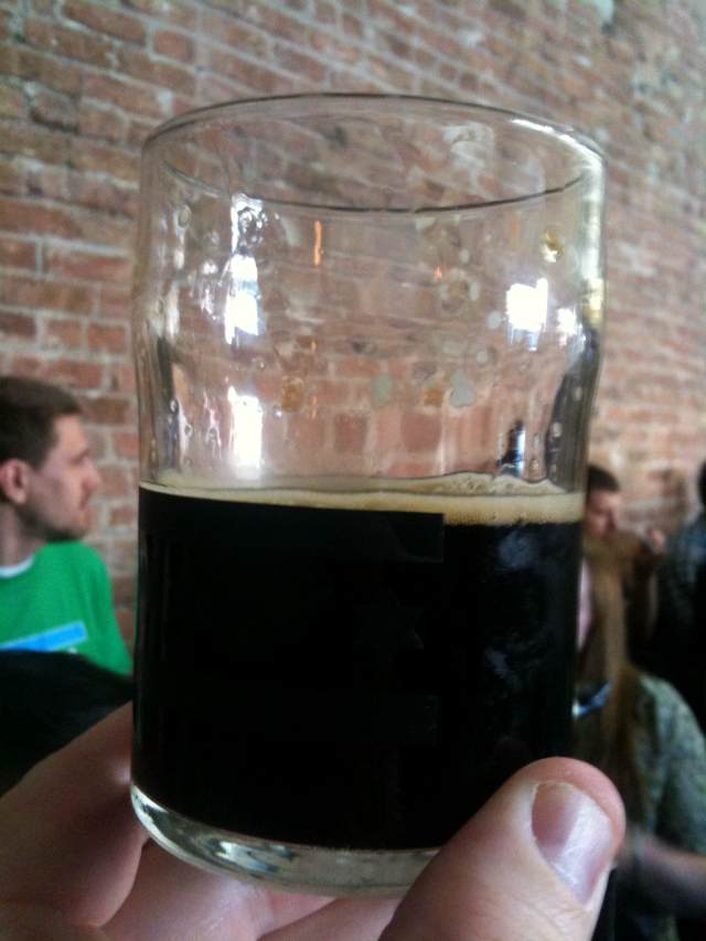 Goose Island\'s Hansel and Gretel stout was intended to approximate the taste of gingerbread. (Chicagoist/Chuck Sudo)