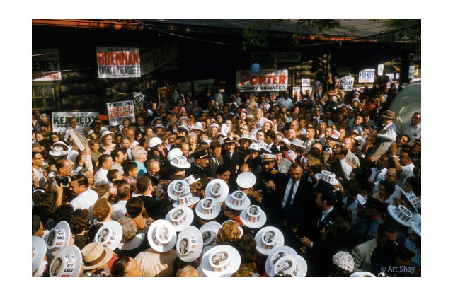 JFK specialized in getting close to his voters.
