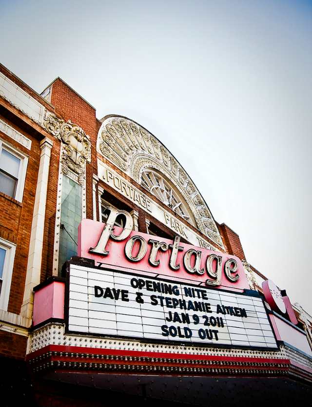The Portage Theater, one of many local movie houses on the list. (\<a href=\"http://www.flickr.com/photos/broaddus/5351249858/\"\>Jason Broaddus\<\/a\>)\r\n