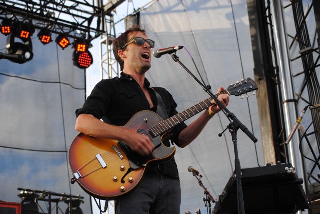 Andrew Bird performs at Forecastle Fest 2012 in Louisville. Photo by Samantha Abernethy.