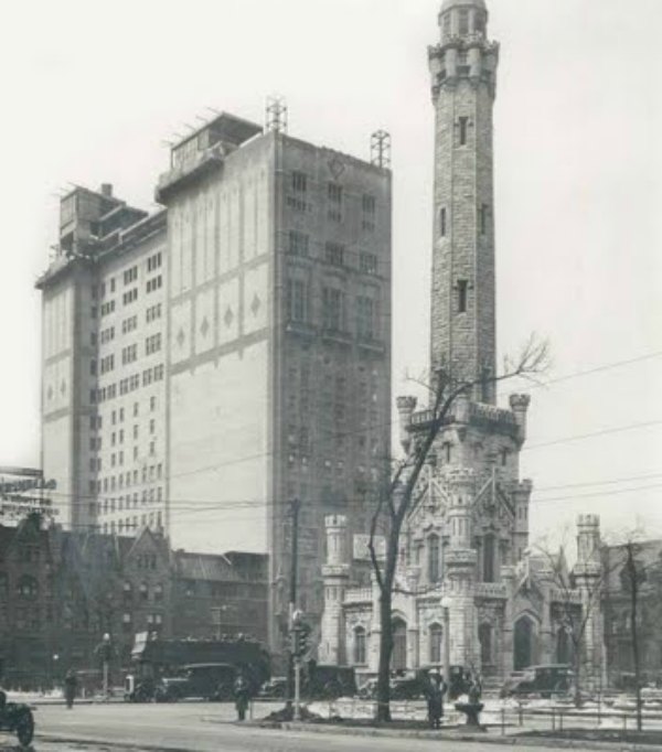 The Water Tower and Women\'s Athletic Club Building, 1926\r\n
