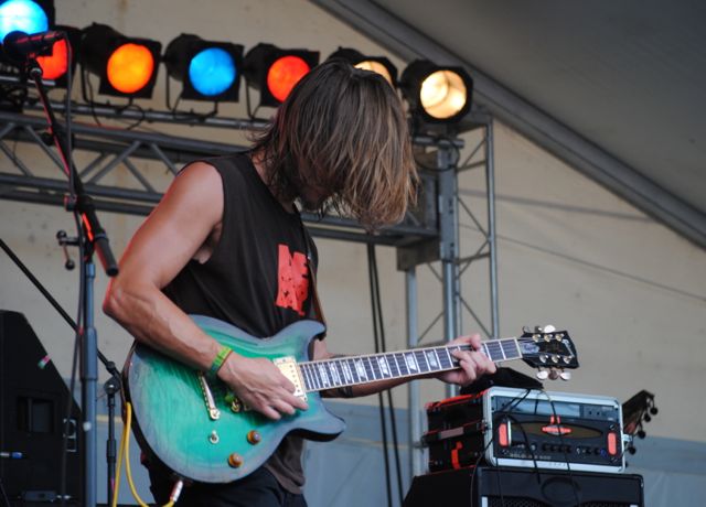 Moon Taxi performs at Forecastle Fest 2012 in Louisville. Photo by Samantha Abernethy.