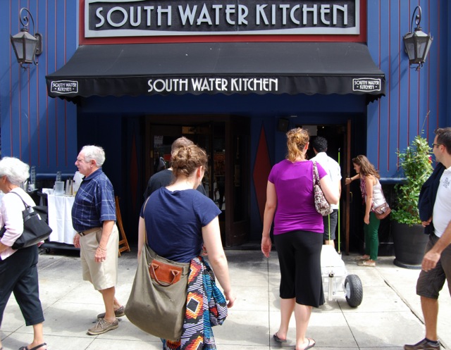 Entering South Water Kitchen