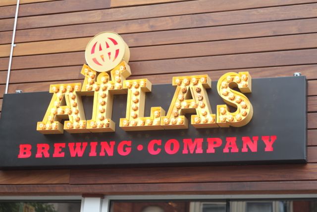 Atlas Brewing Company Storefront. 2747 N. Lincoln Ave, Chicago