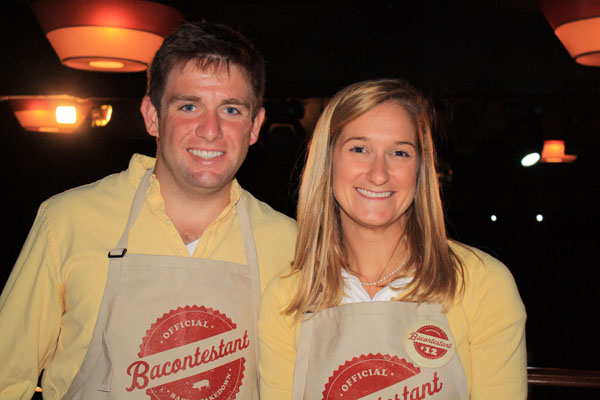 Chicagoist\'s own bacontestants: Caitlin and Geoff Klein