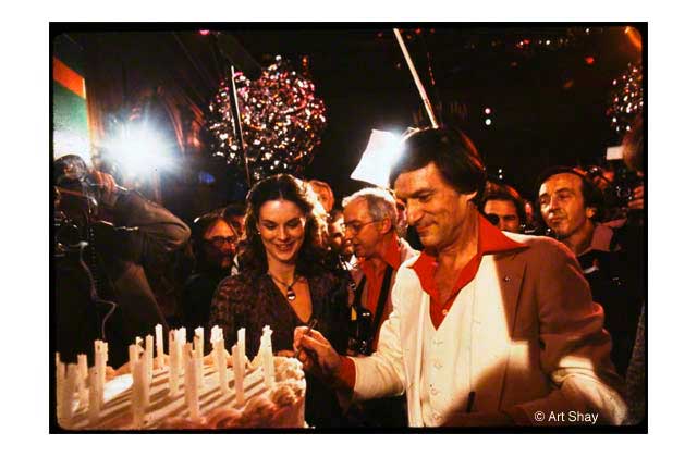 Long before he moved to LA, Hugh Hefner and brilliant daughter Christie&mdash;who would eventually run \<em\>Playboy\<\/em\>&mdash;celebrated one of his birthdays in Chicago. (I\'ll invite Hef to my Jan. 5 opening.)\r\n
