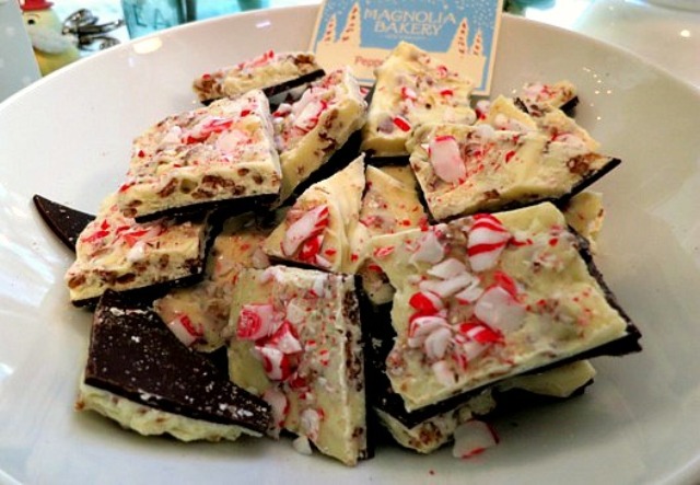 candied peppermint bark